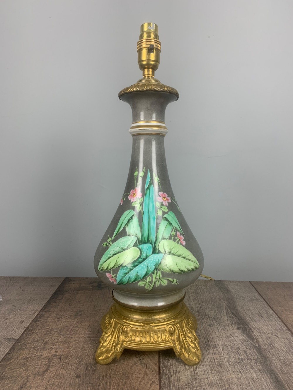 French Antique Table Lamp 