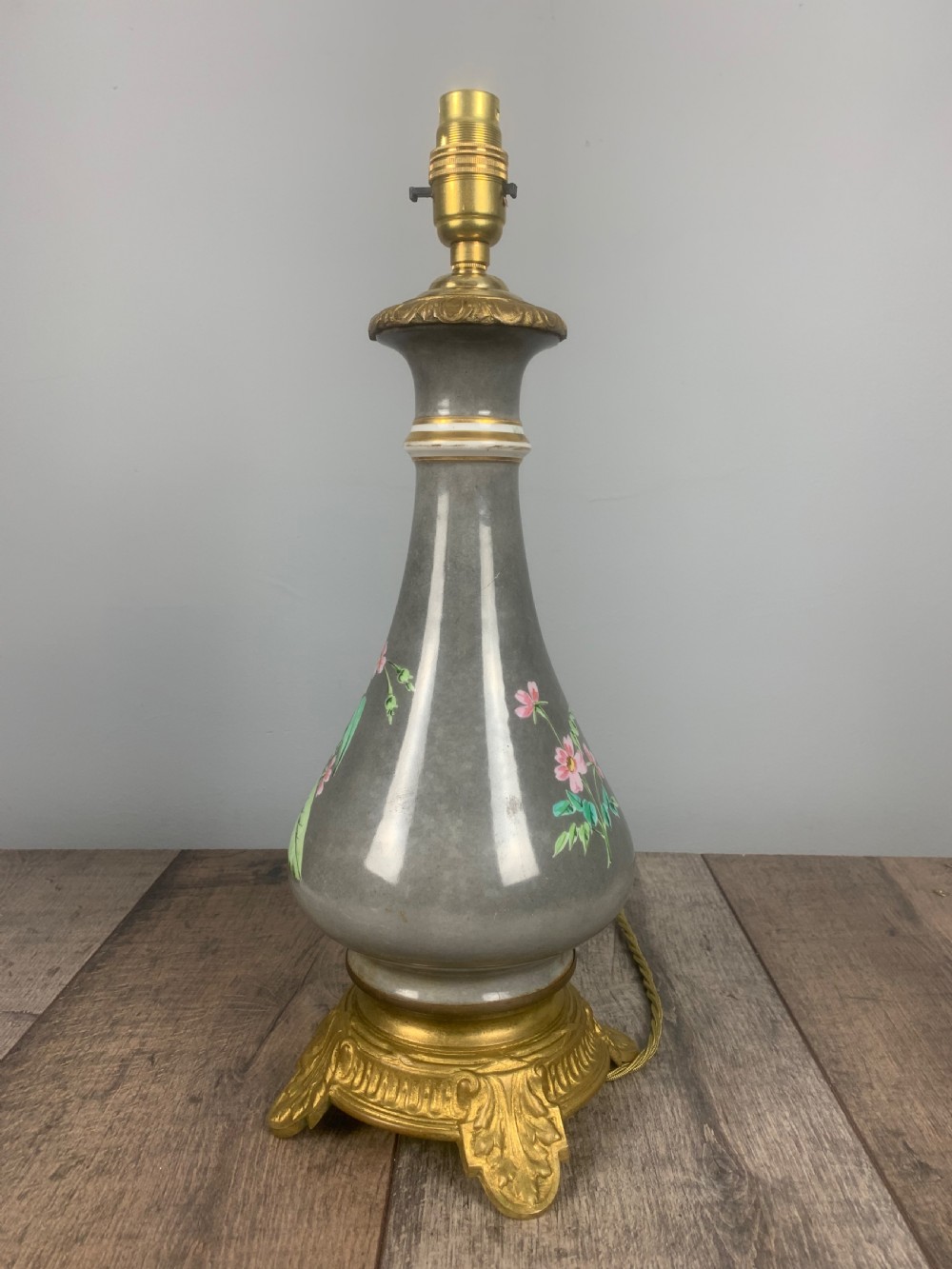 French Antique Table Lamp  View VII
