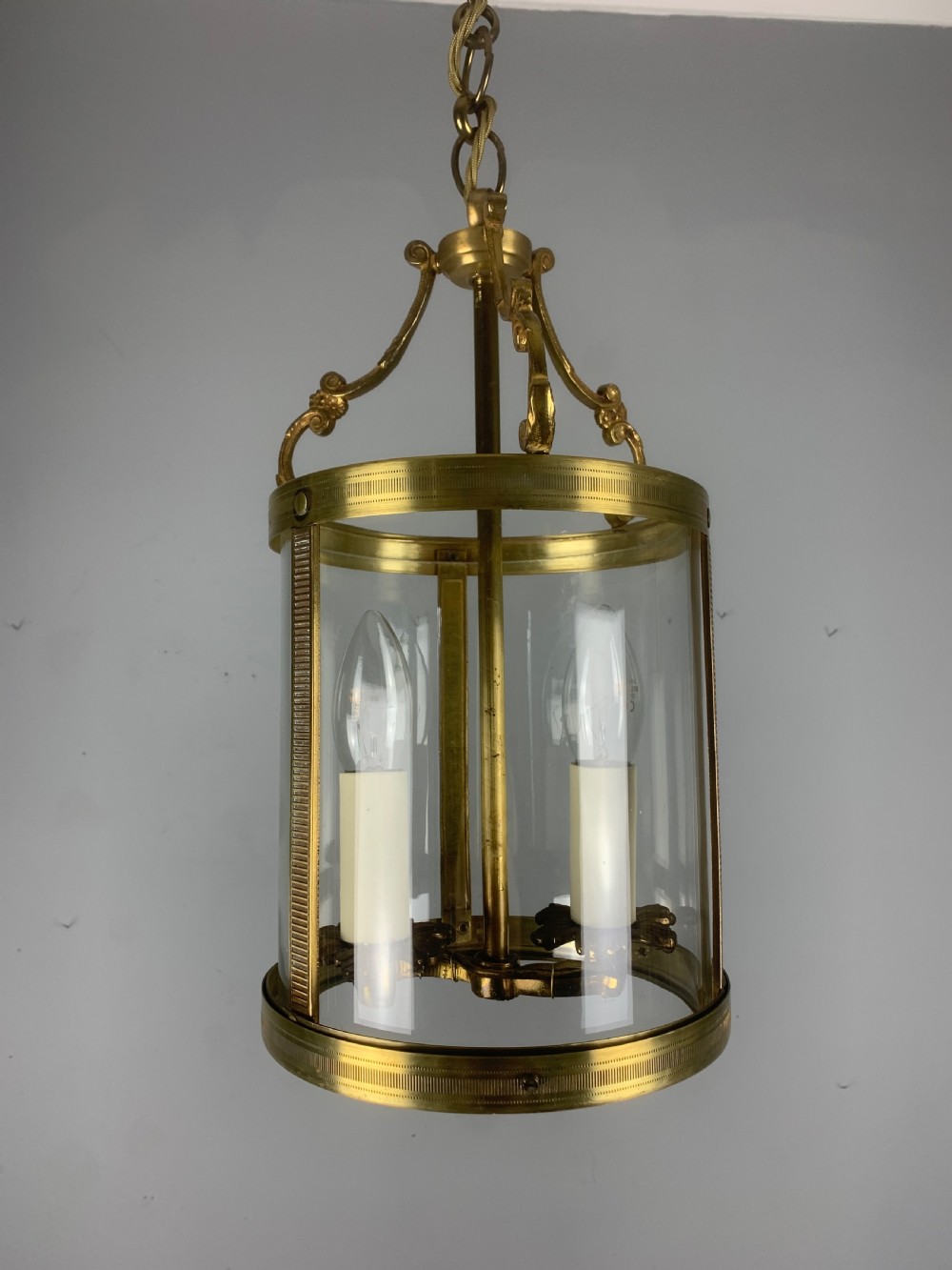 French Antique Twin Light Lantern  View VII