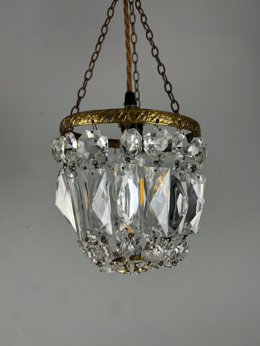 Crystal Lustre Chandelier, Ceiling Light View IX