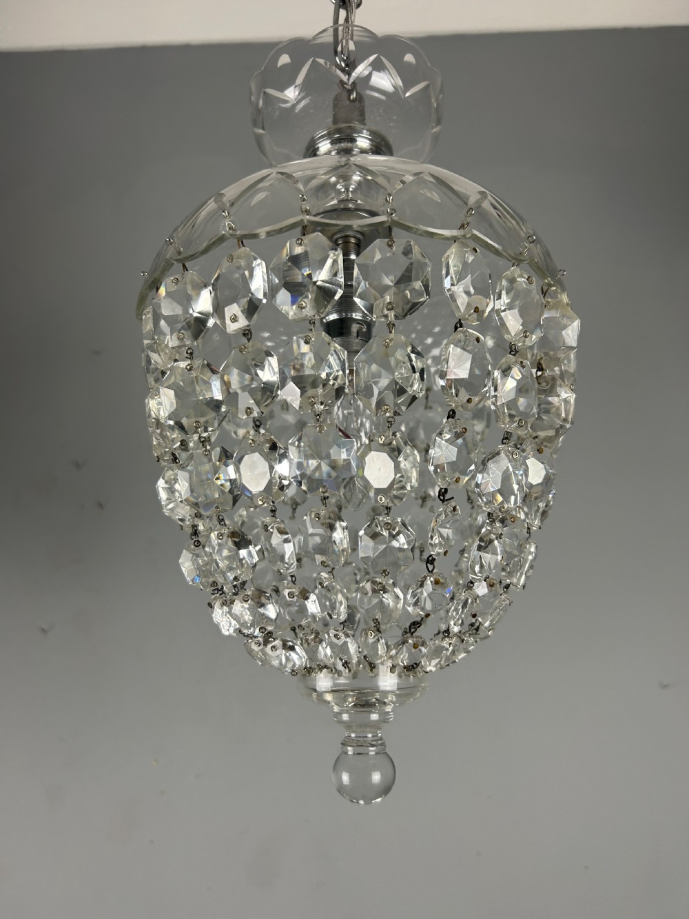 Crystal Lustre Chandelier, Ceiling Light View IX