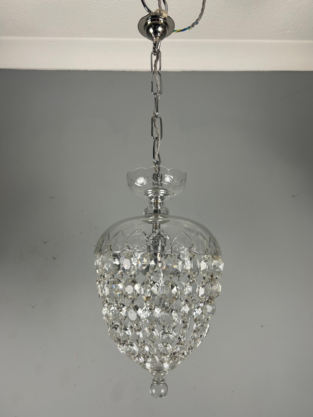 Crystal Lustre Chandelier, Ceiling Light View XI
