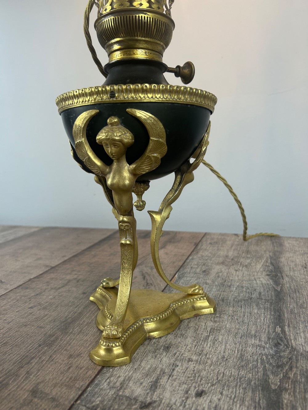 French Empire Table Lamp  View IV