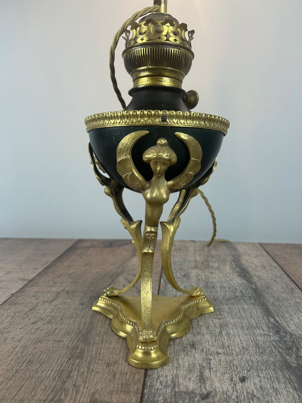 French Empire Table Lamp  View V