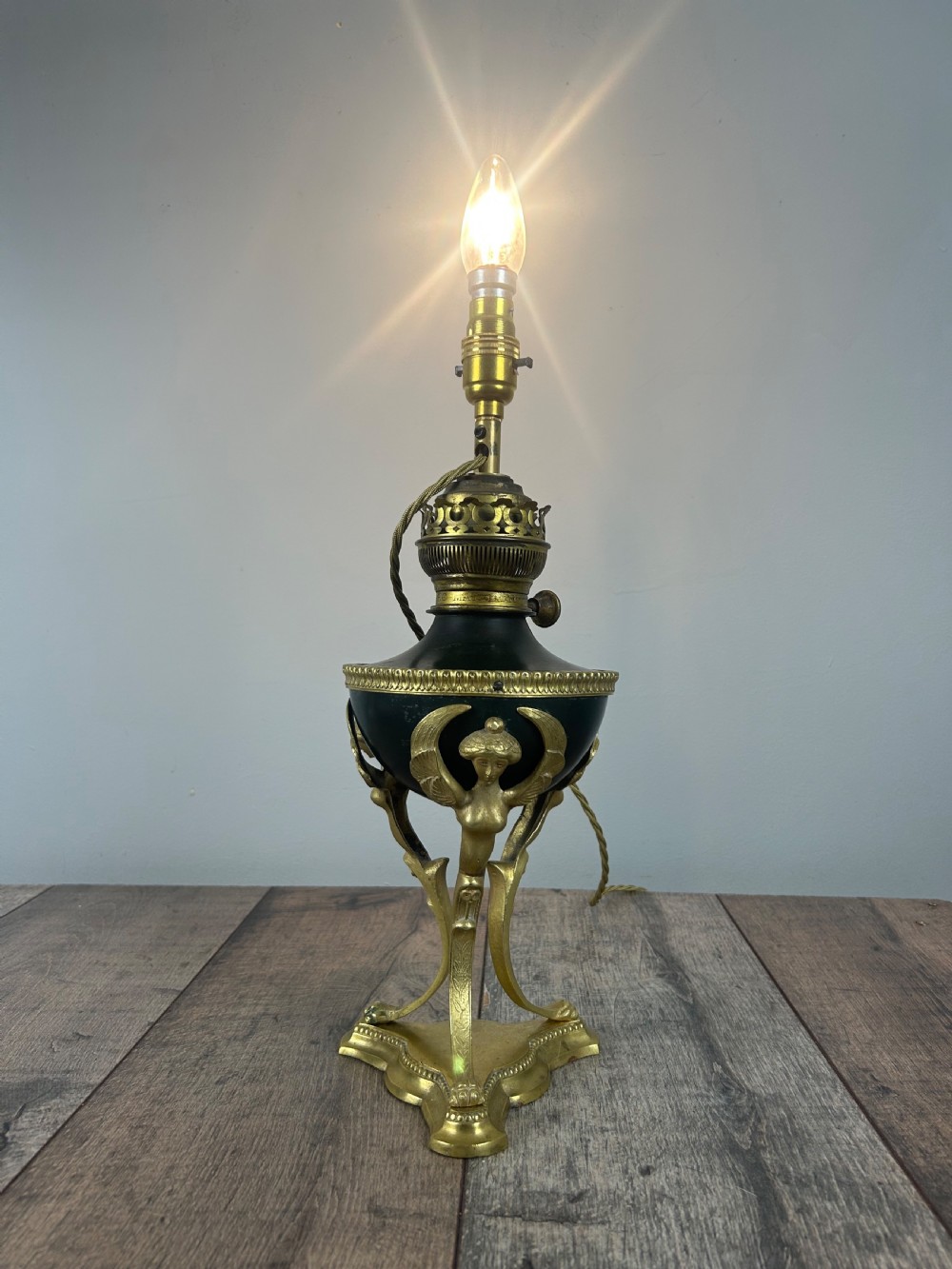 French Empire Table Lamp  View VII