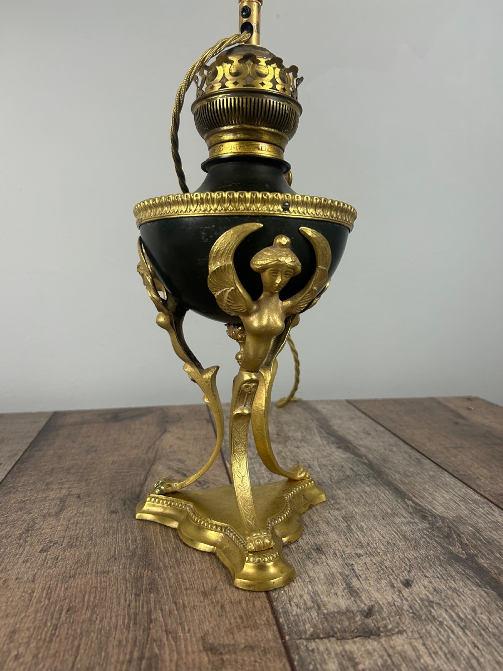 French Empire Table Lamp  View IX