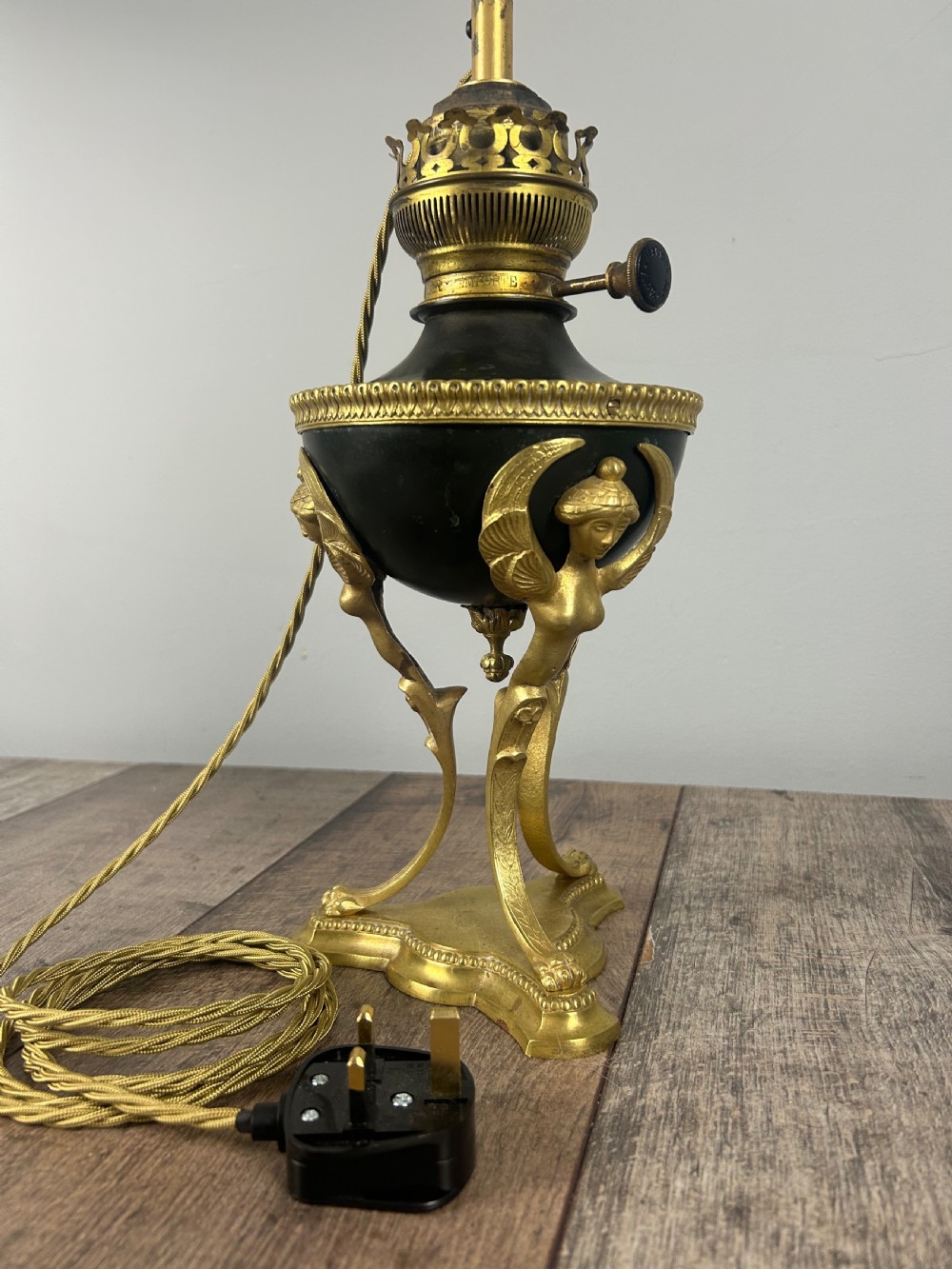 French Empire Table Lamp  View XV
