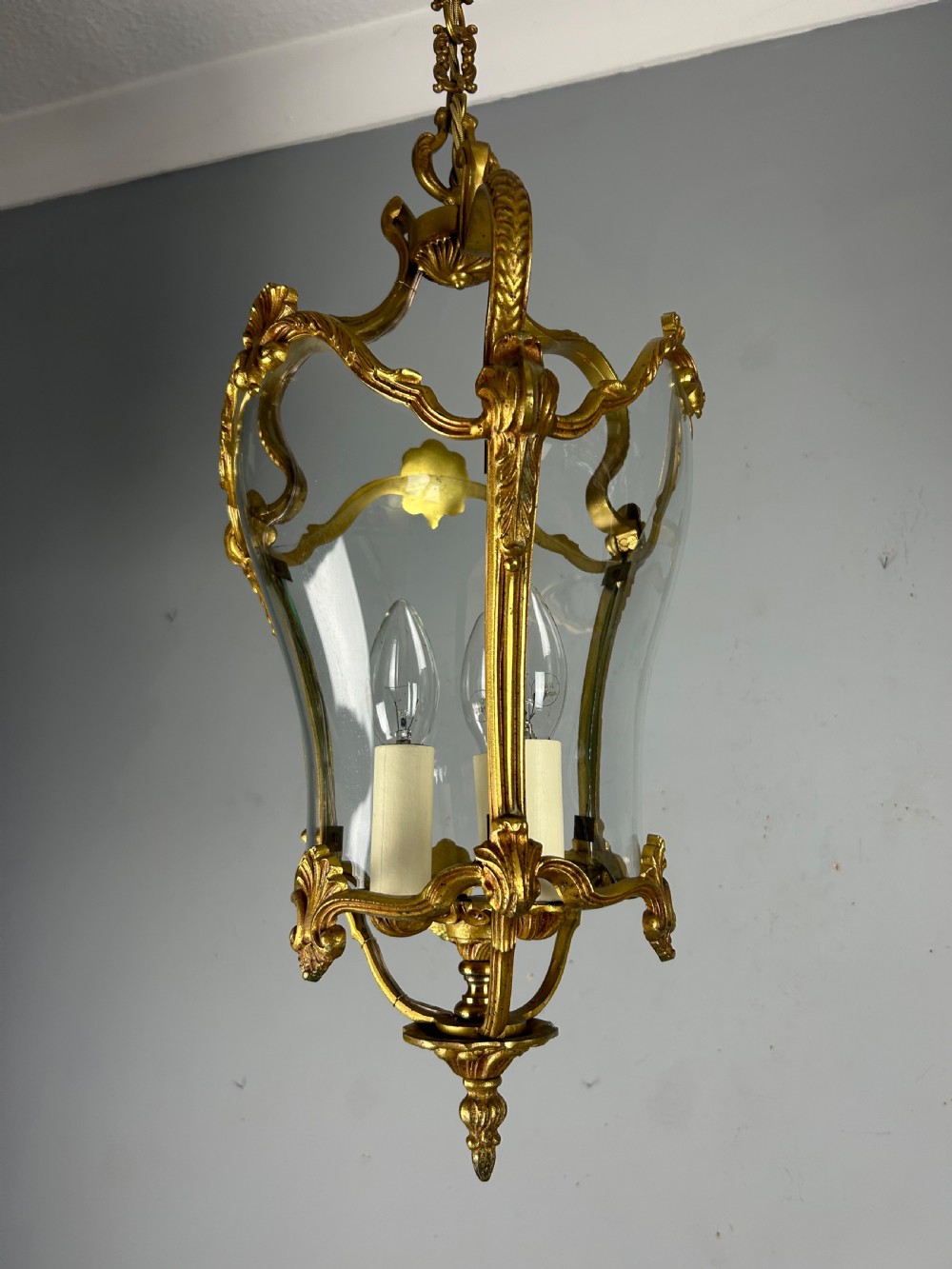 French Louis XV Style 3 Light Lantern View V