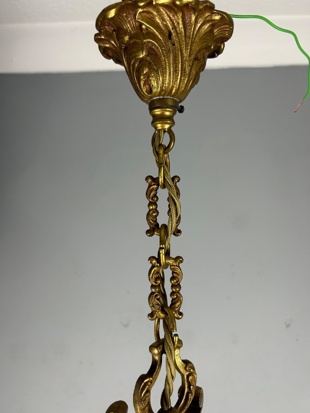 French Louis XV Style 3 Light Lantern View VIII