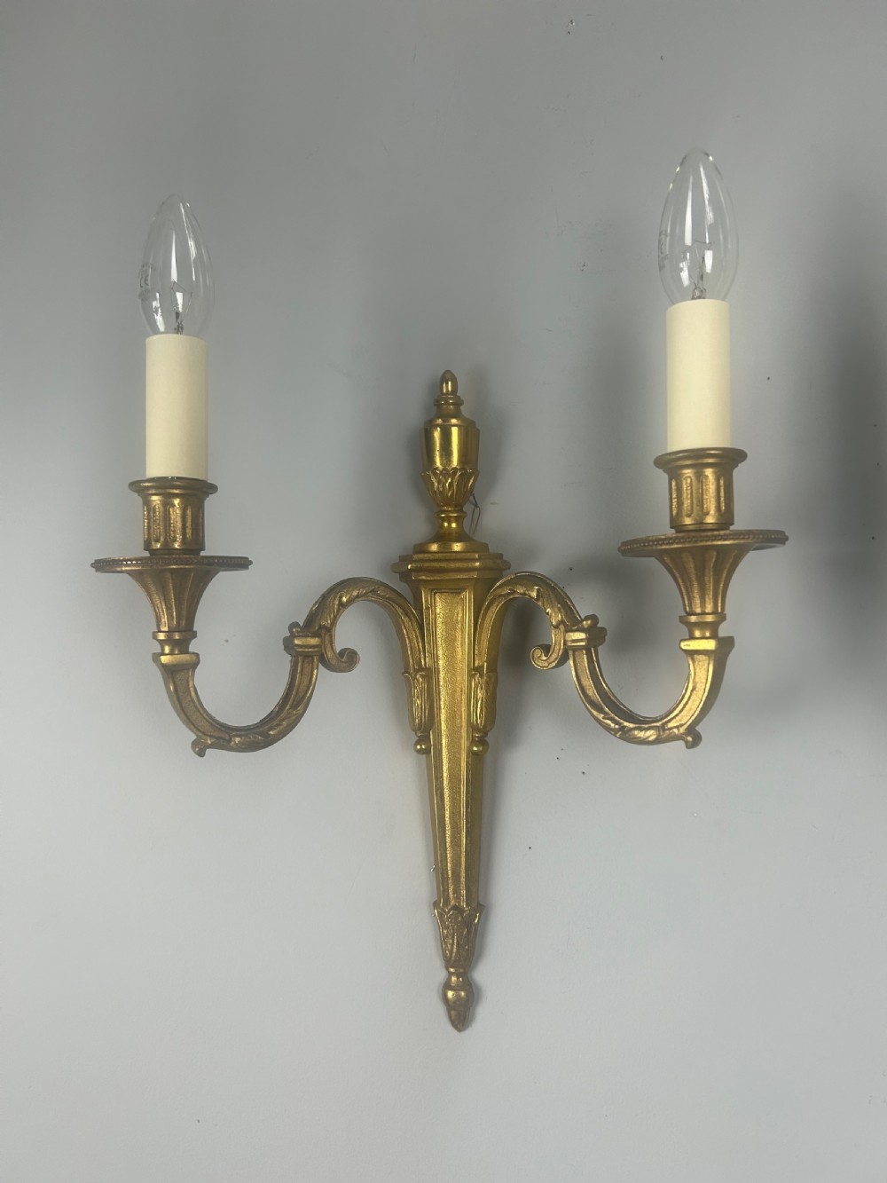 French Pair Of Gilded Antique Wall Lights View II