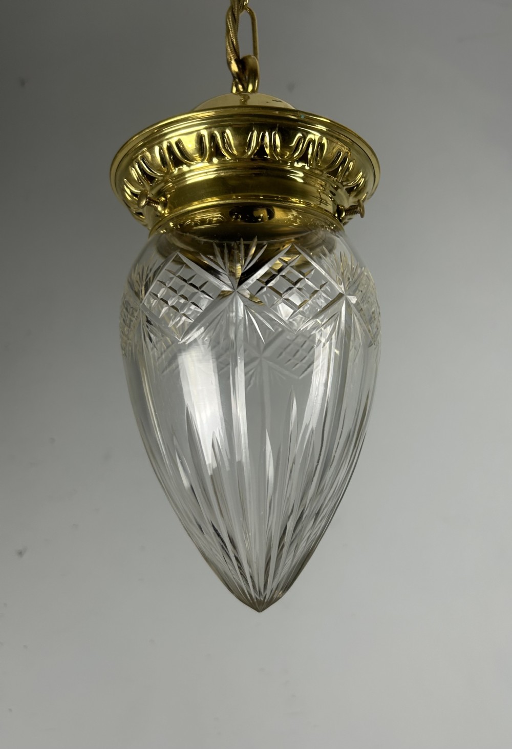Crystal Glass Pendant Ceiling Light View V