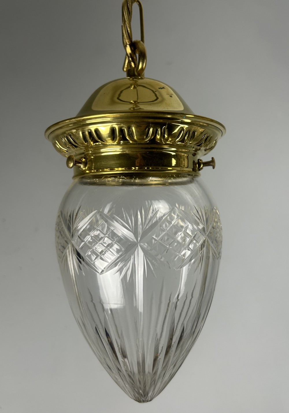 Crystal Glass Pendant Ceiling Light View VI