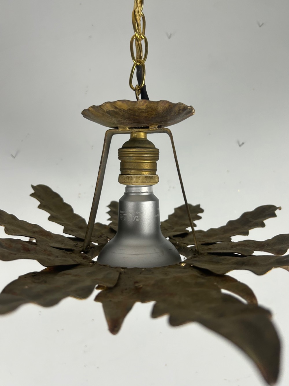 French Starburst Ceiling Light, Rewired View X