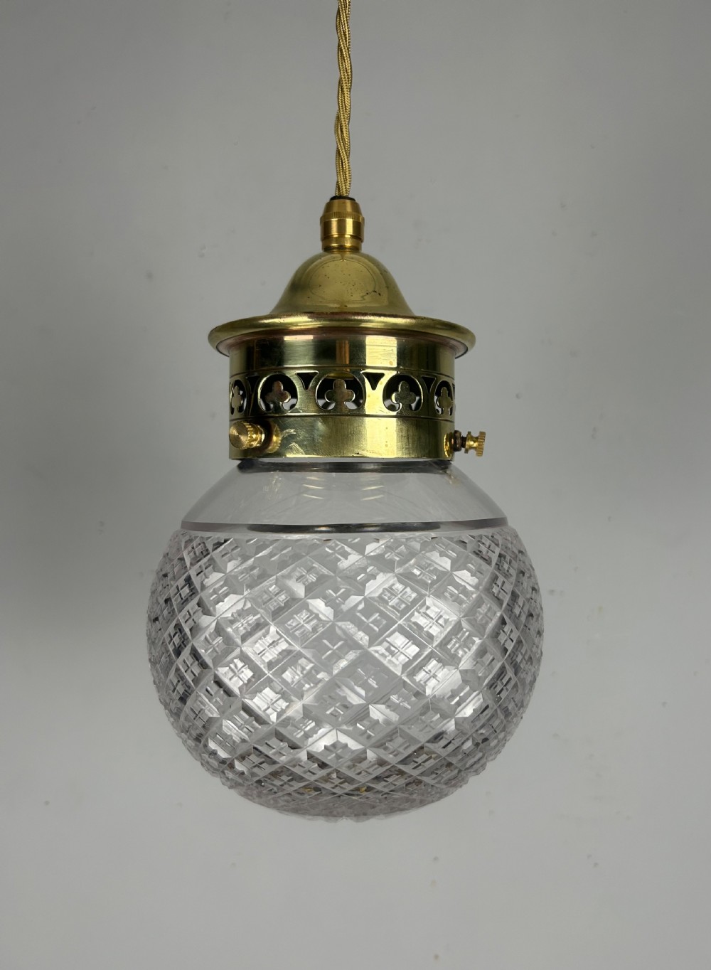 Crystal Glass Pendant Ceiling Light With Original Gallery