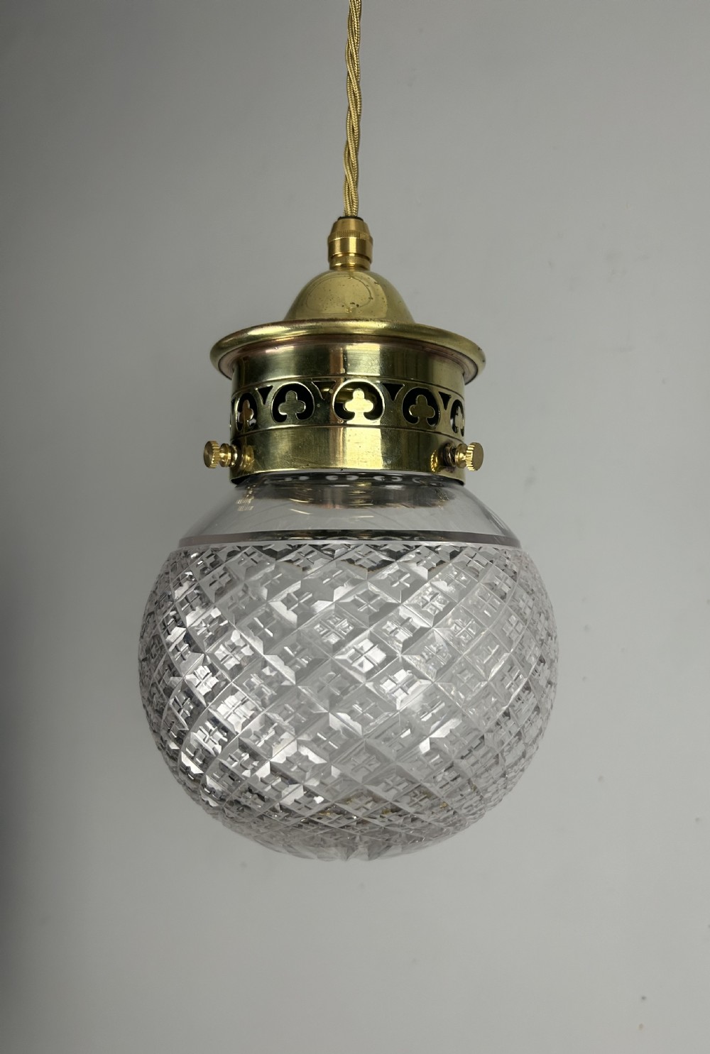 Crystal Glass Pendant Ceiling Light With Original Gallery View IV