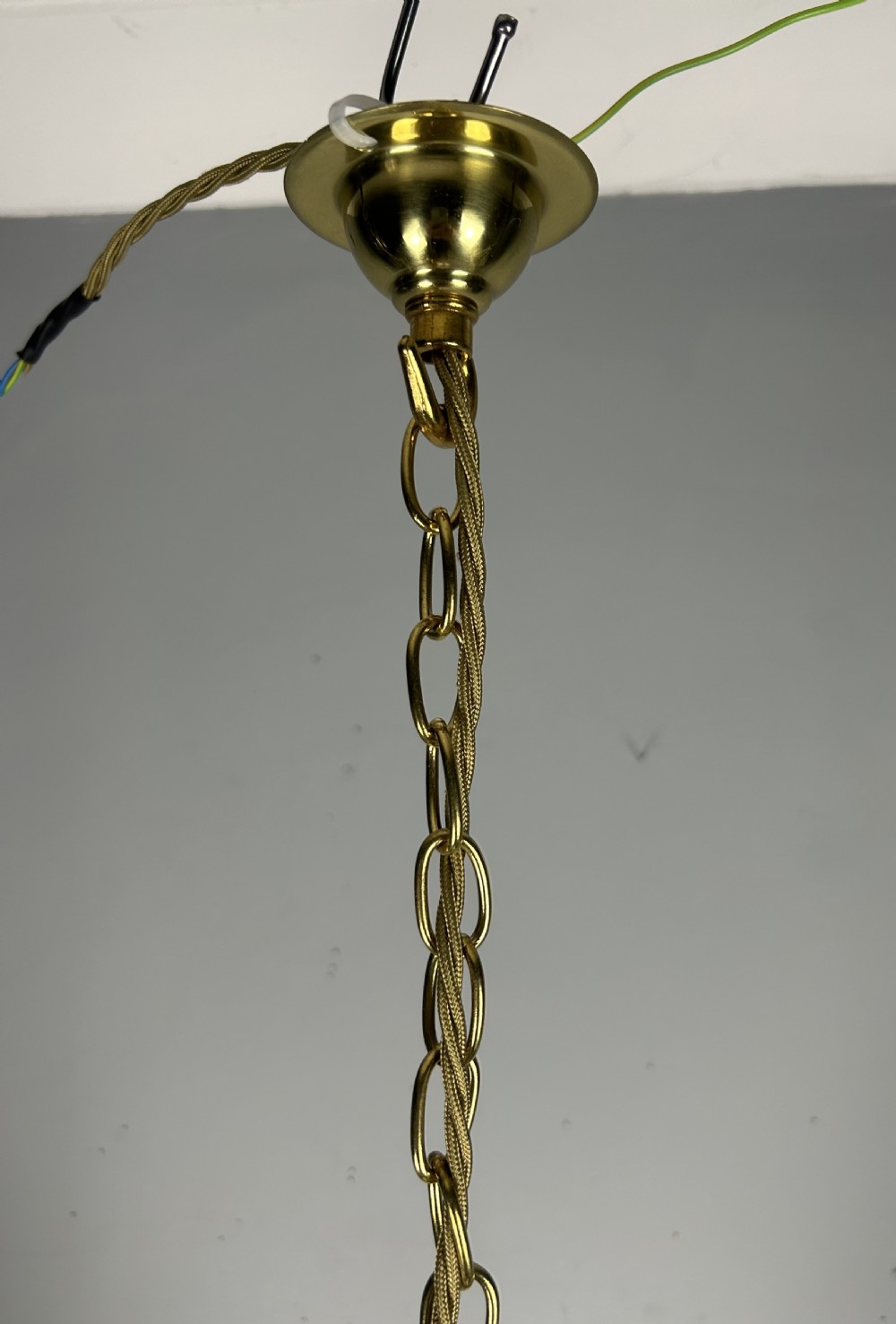 Holophane Pendant Ceiling Light With Original Shade View III