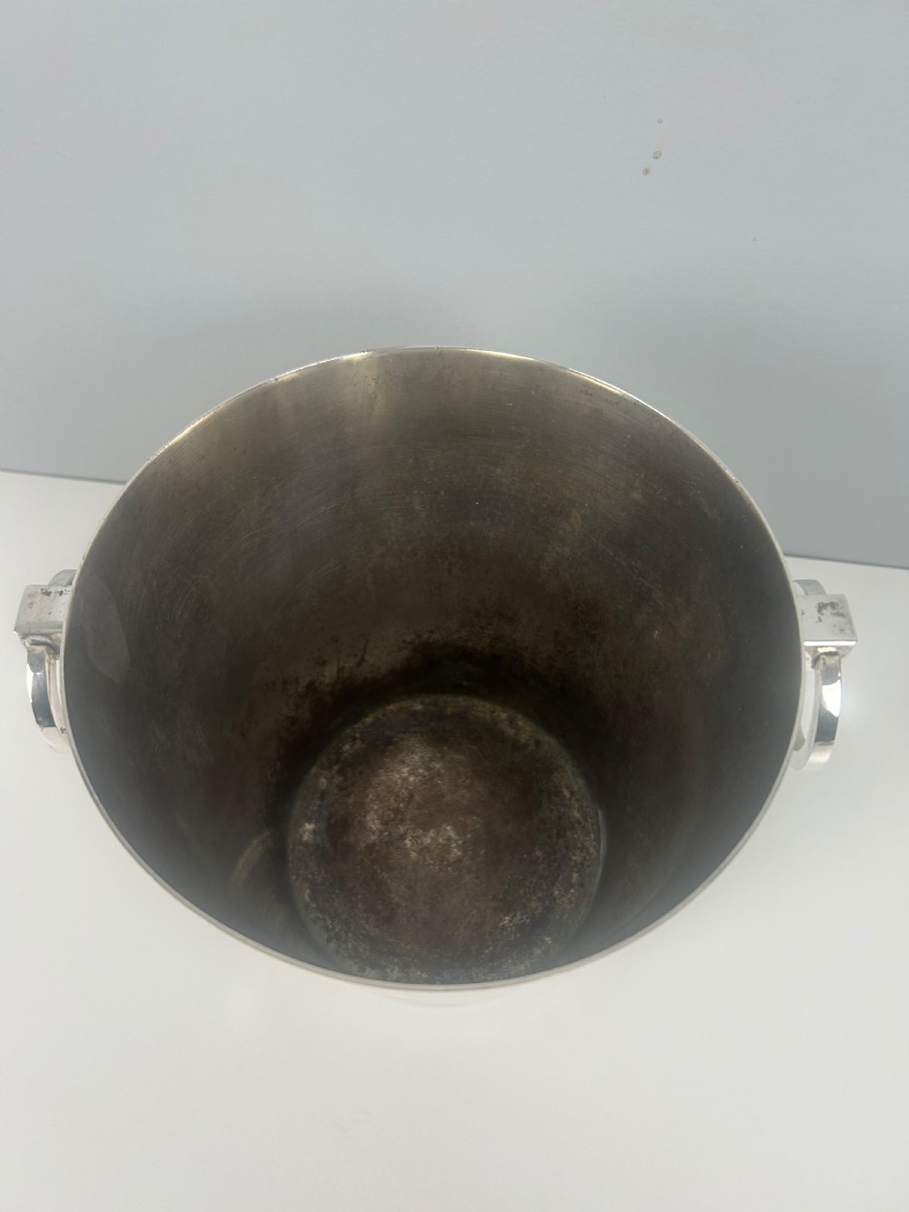 French Art Deco Silver Plated Champagne Ice Bucket by Le Chardon View IV