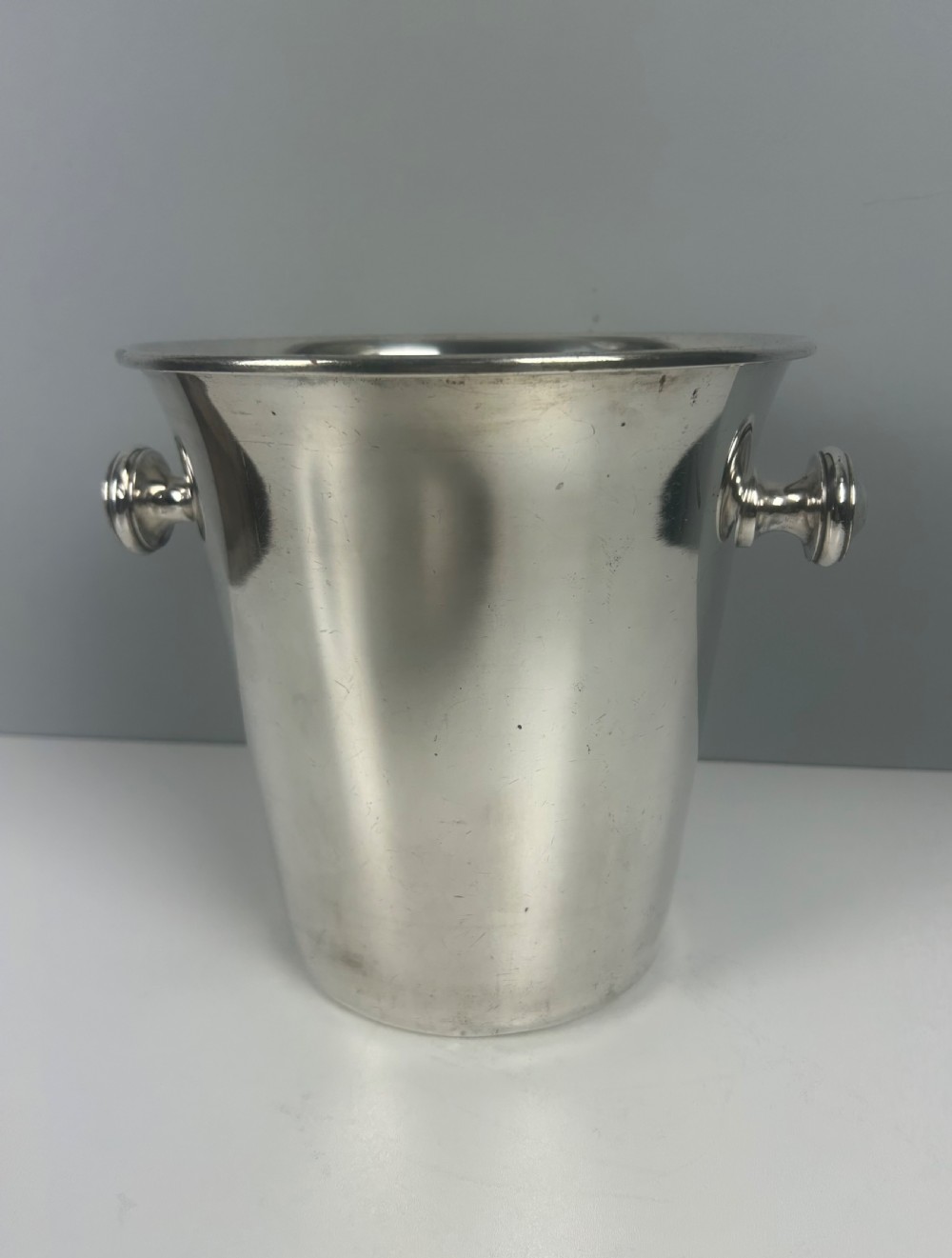 Hotel Art Deco Silver Plated Champagne Ice Bucket 