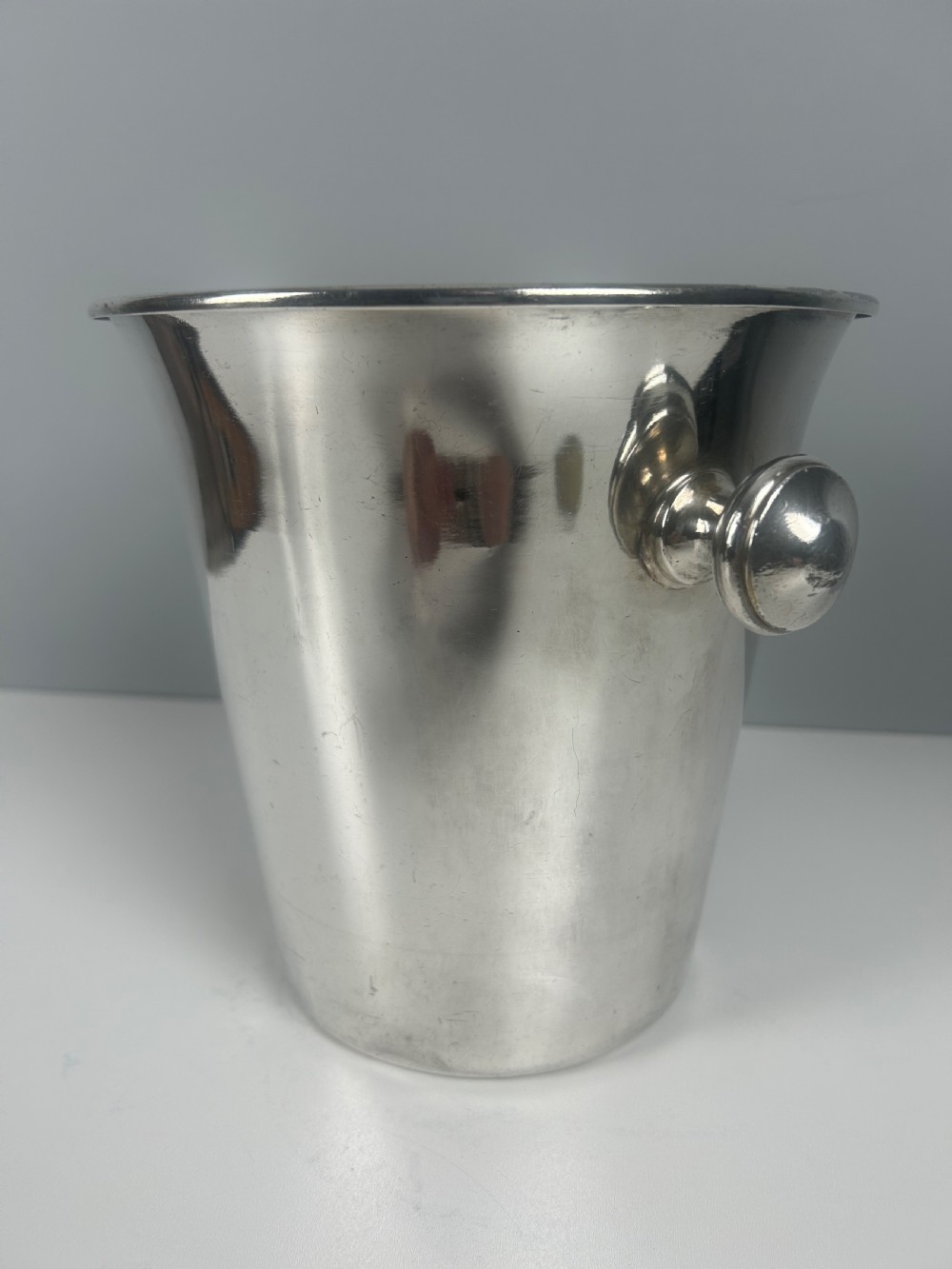 Hotel Art Deco Silver Plated Champagne Ice Bucket  View IV