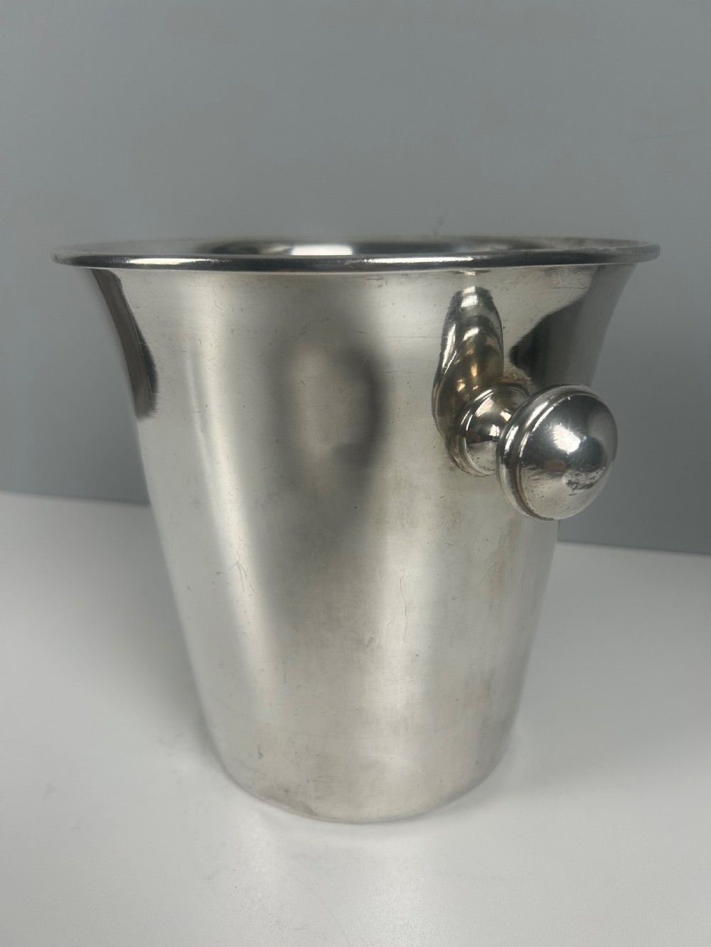 Hotel Art Deco Silver Plated Champagne Ice Bucket  View VI