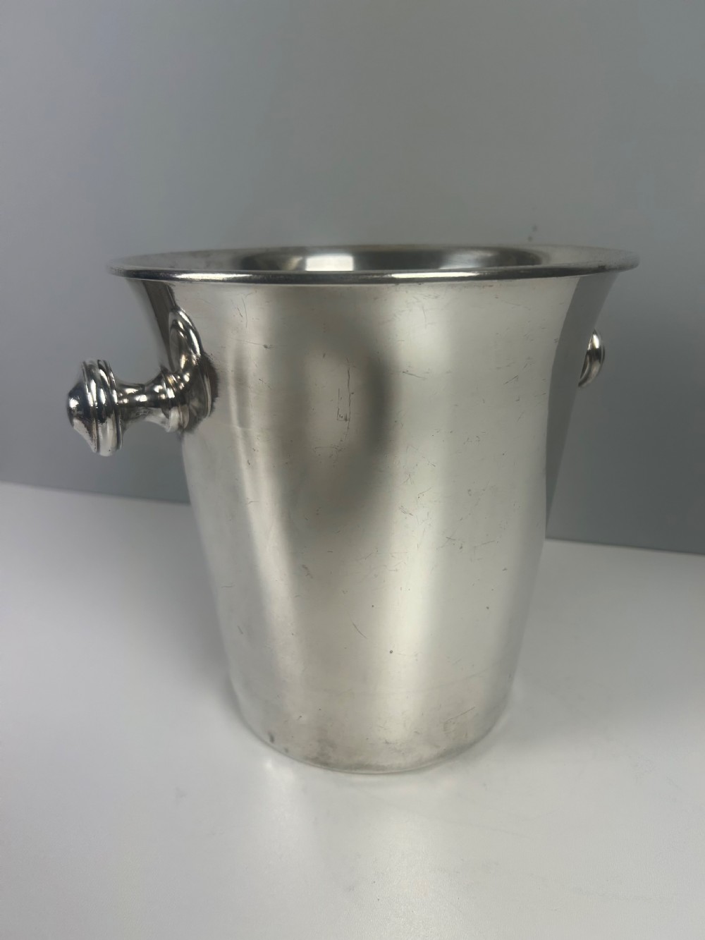 Hotel Art Deco Silver Plated Champagne Ice Bucket  View VII