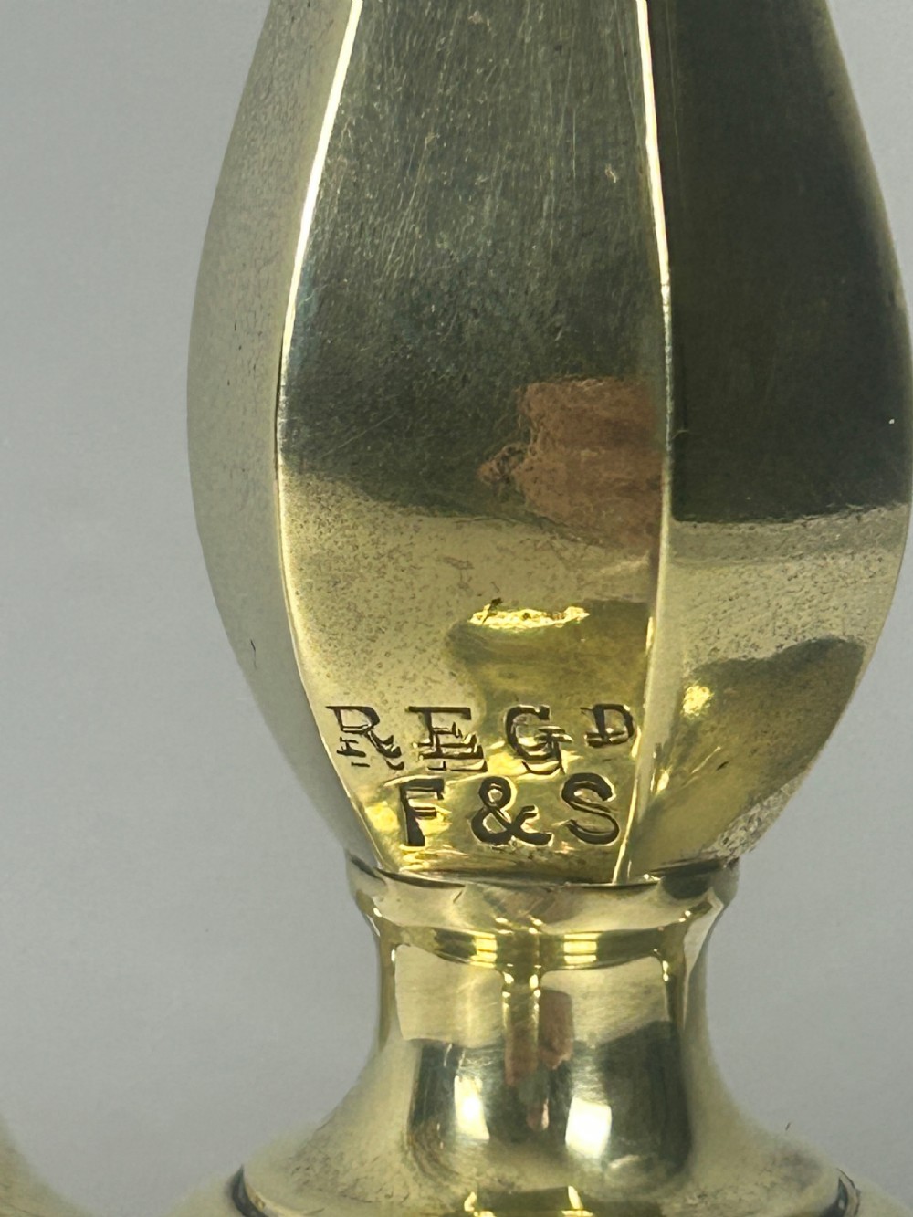 Faraday & Sons Brass Pullman Table Lamp View V