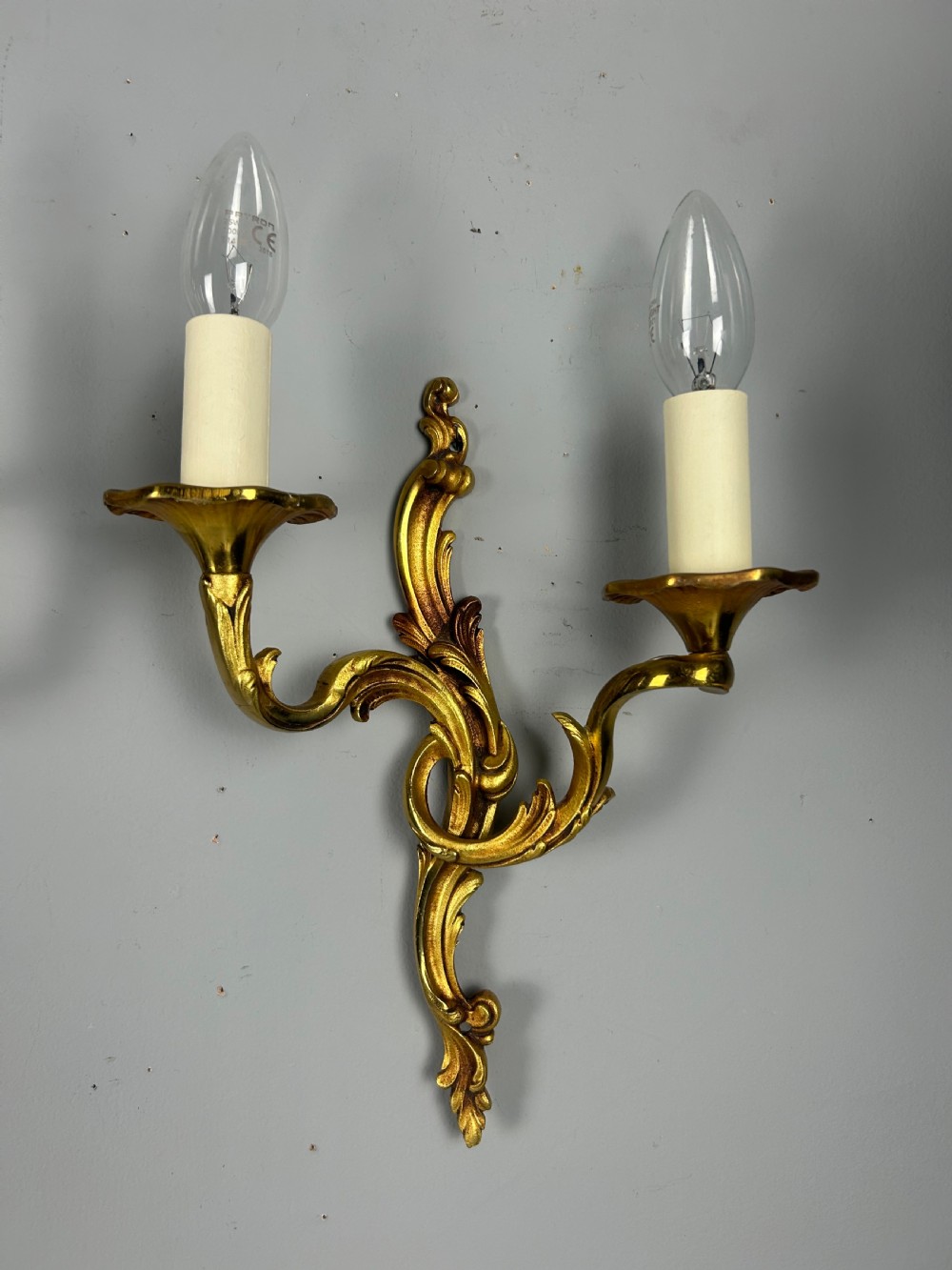 French Gilded Antique Wall Lights View IV