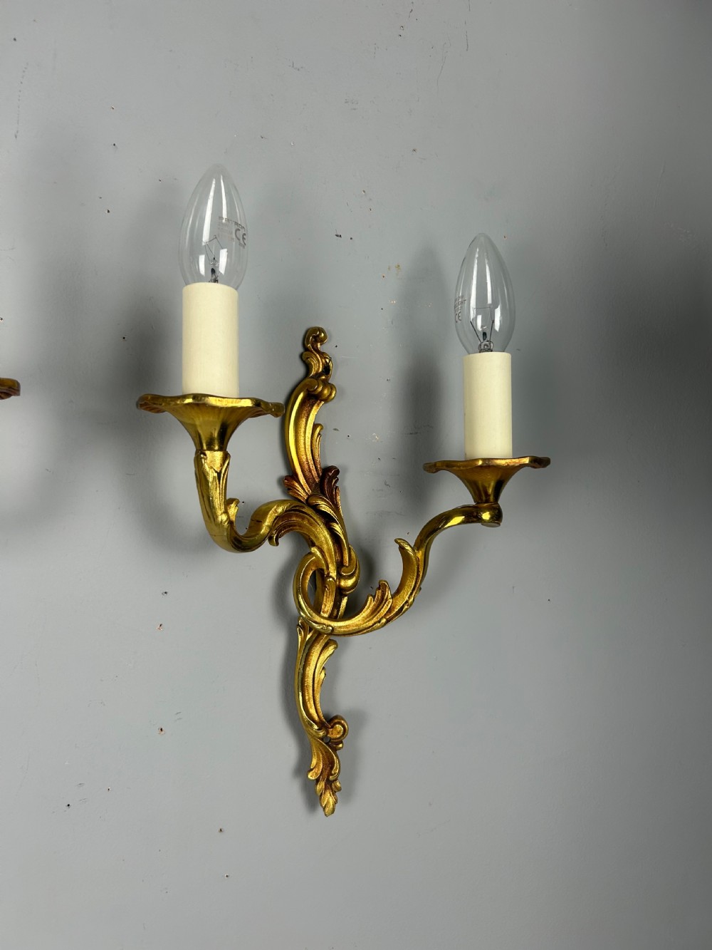 French Gilded Antique Wall Lights View VI