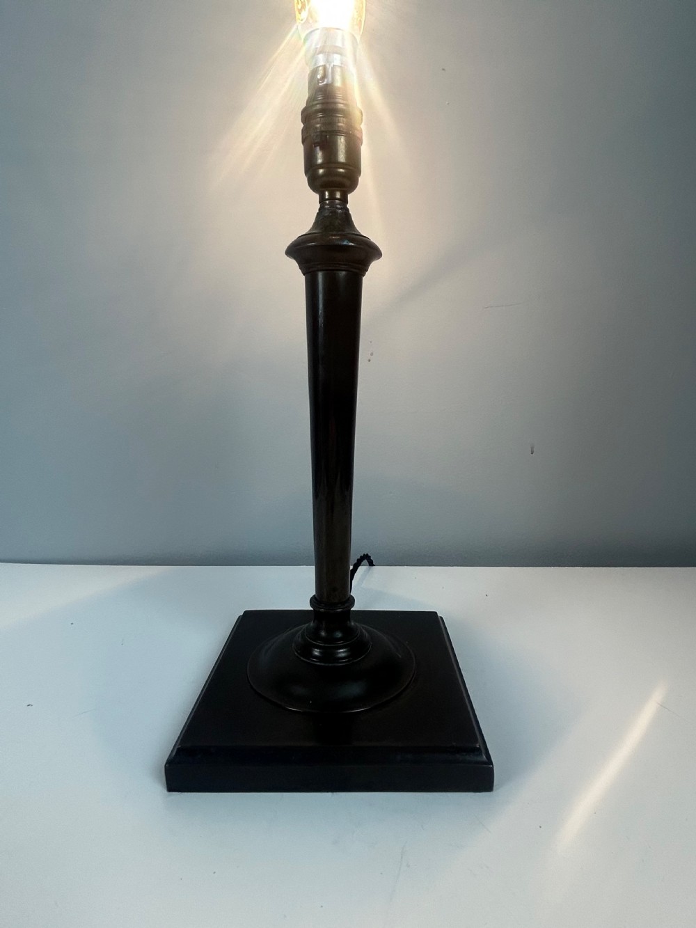 Bronzed Brass Faraday & Sons Table Lamp View II