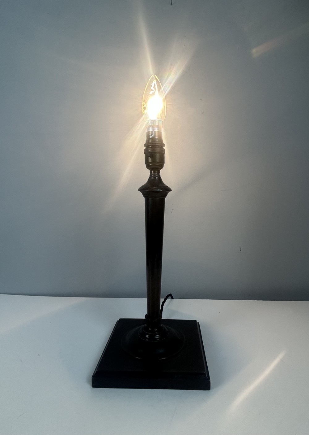 Bronzed Brass Faraday & Sons Table Lamp View IV