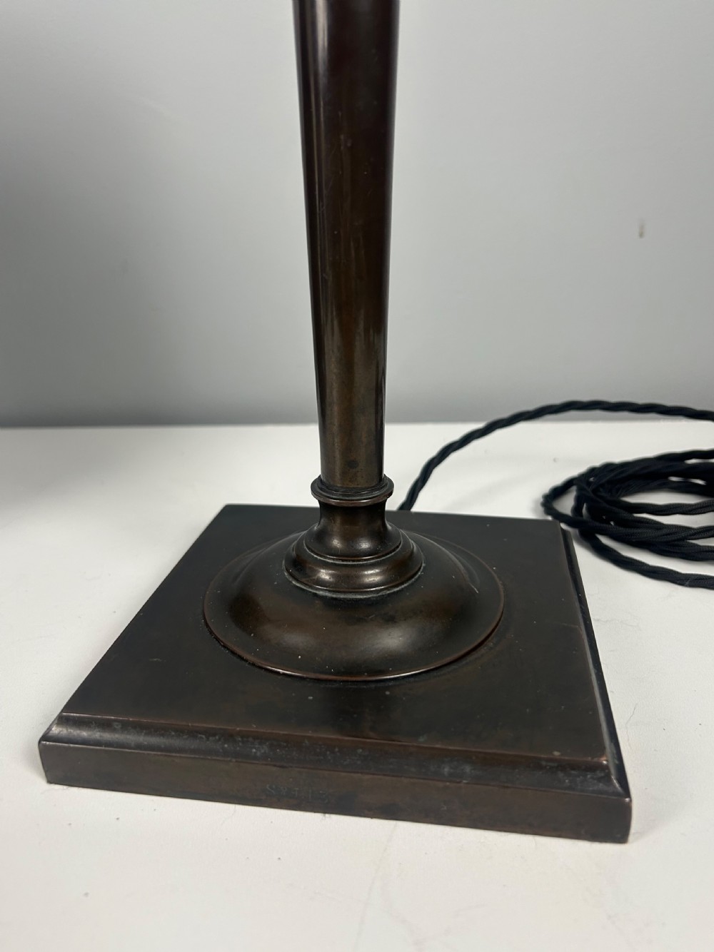 Bronzed Brass Faraday & Sons Table Lamp View IX