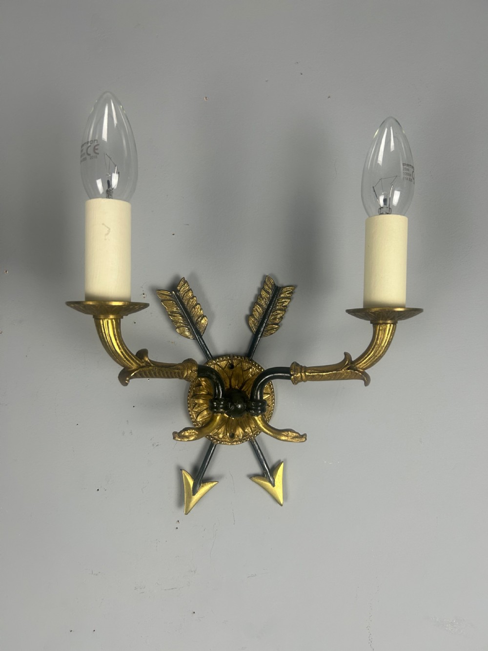 Pair Of French Empire Antique Wall Lights View III