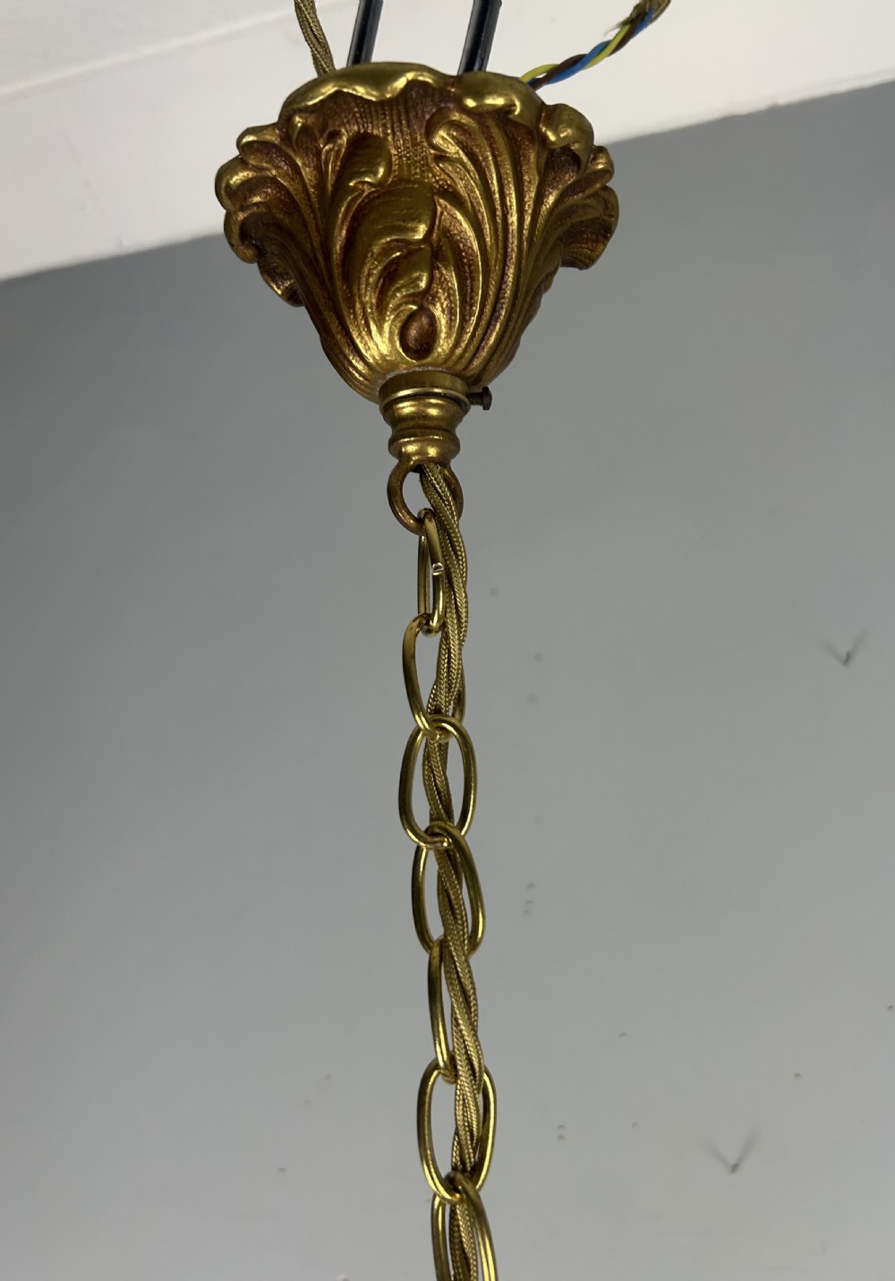 French Triple Light Lantern, Rewired View III