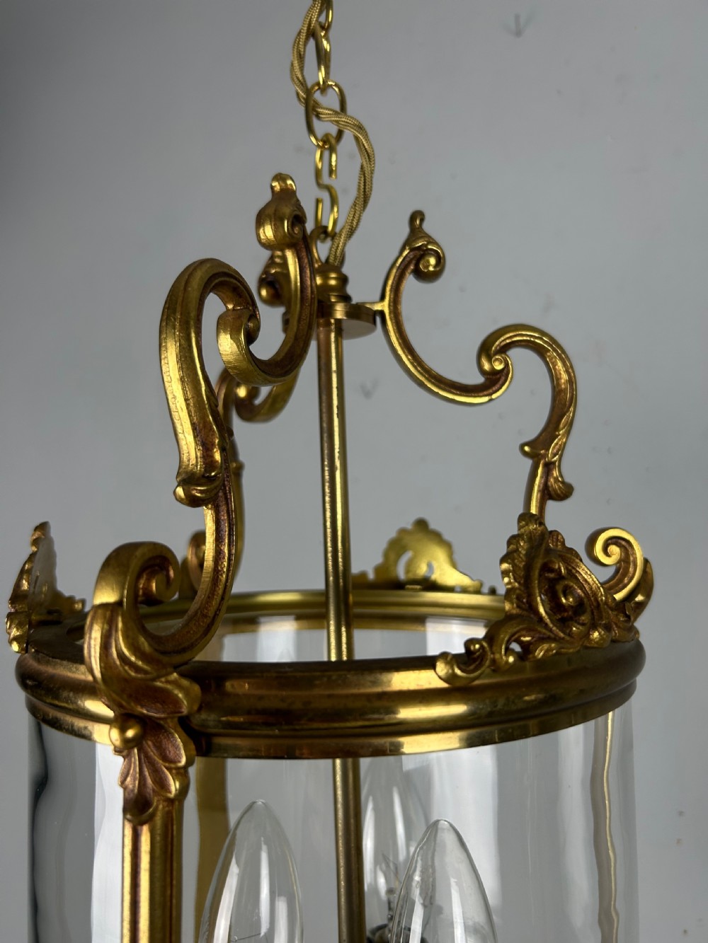 French Triple Light Lantern, Rewired View IV