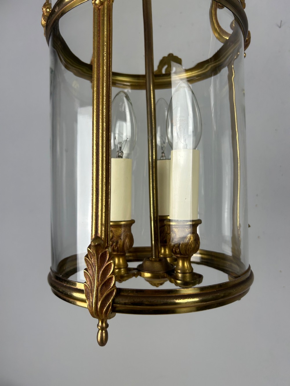 French Triple Light Lantern, Rewired View V