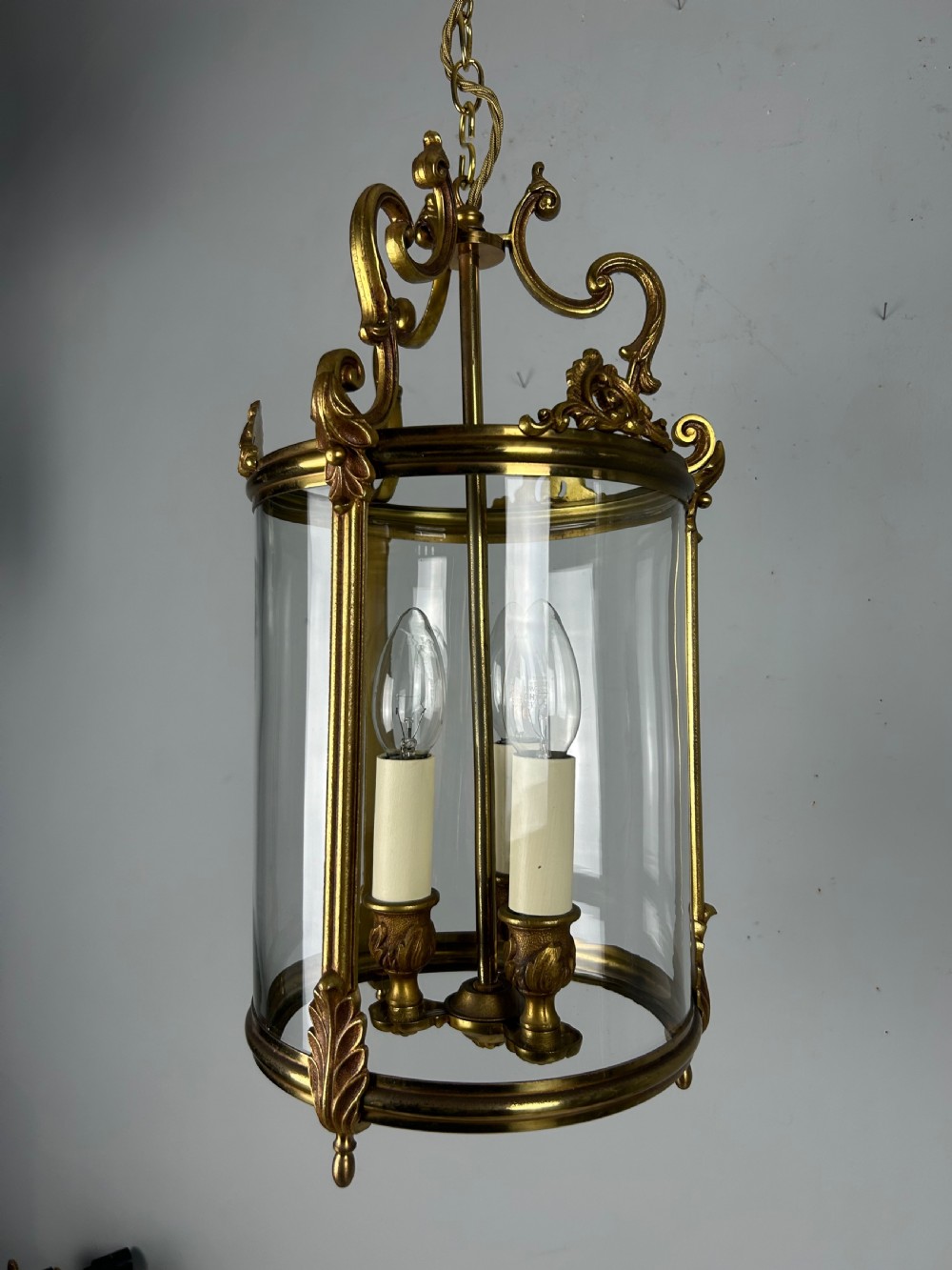 French Triple Light Lantern, Rewired View VIII