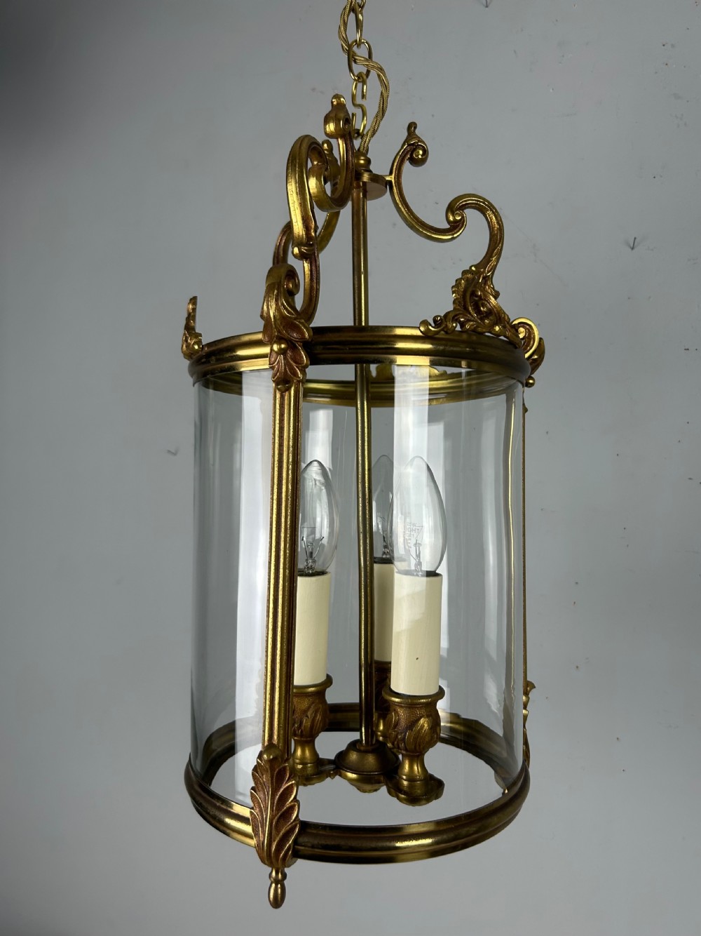 French Triple Light Lantern, Rewired View IX