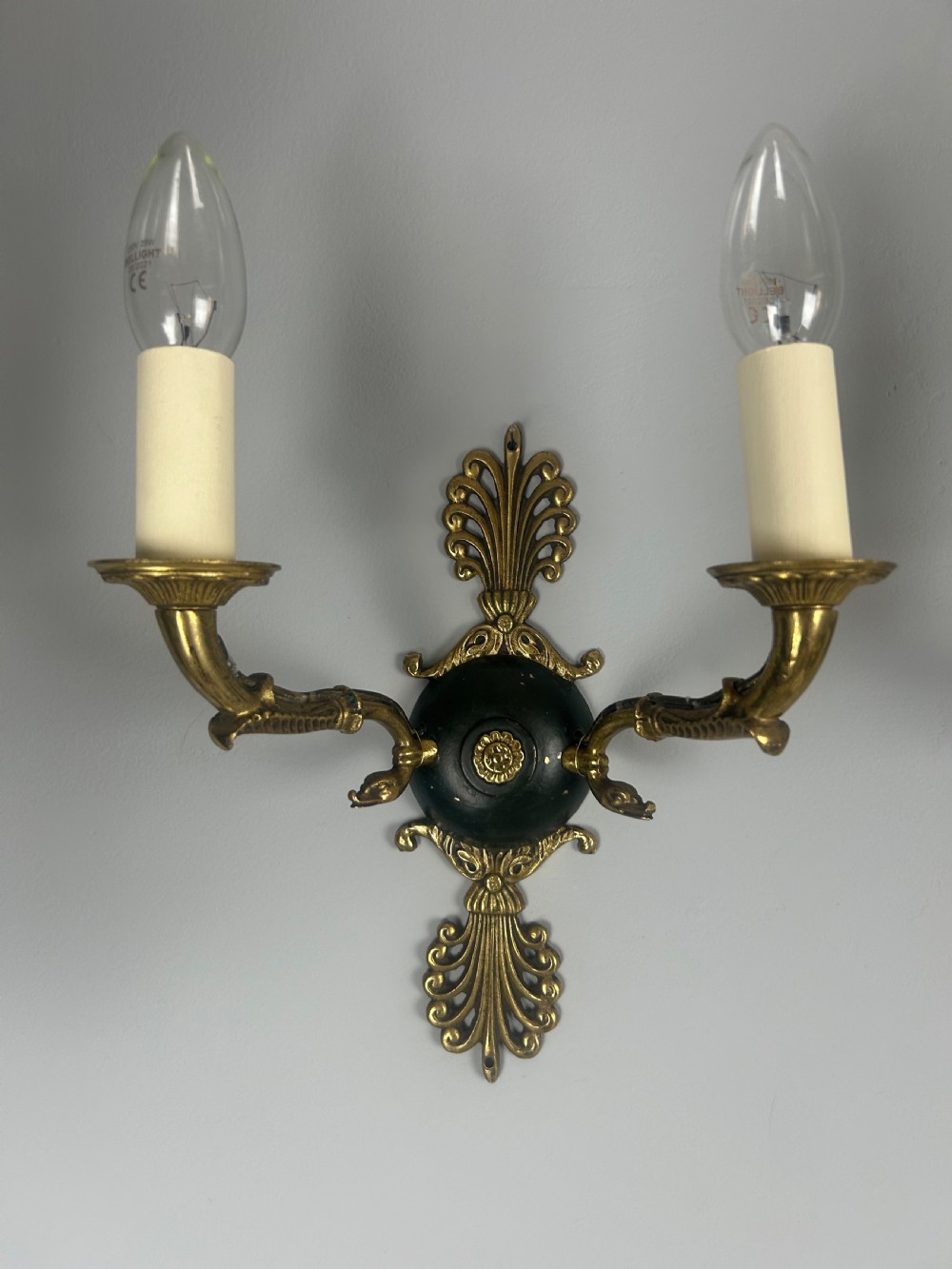 French Pair Of Empire Antique Wall Lights View III
