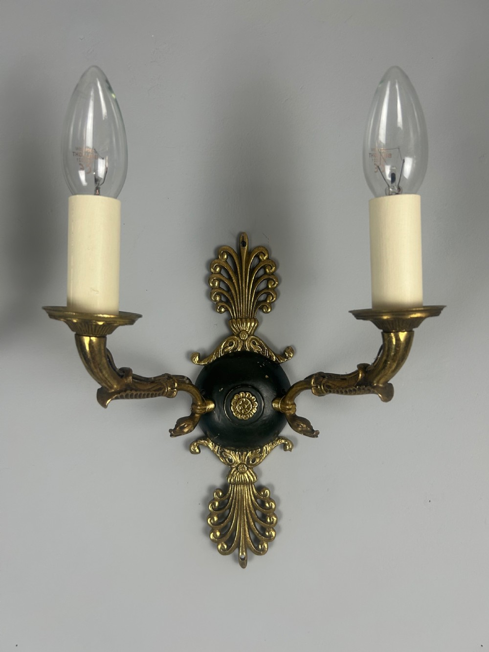 French Pair Of Empire Antique Wall Lights View IV