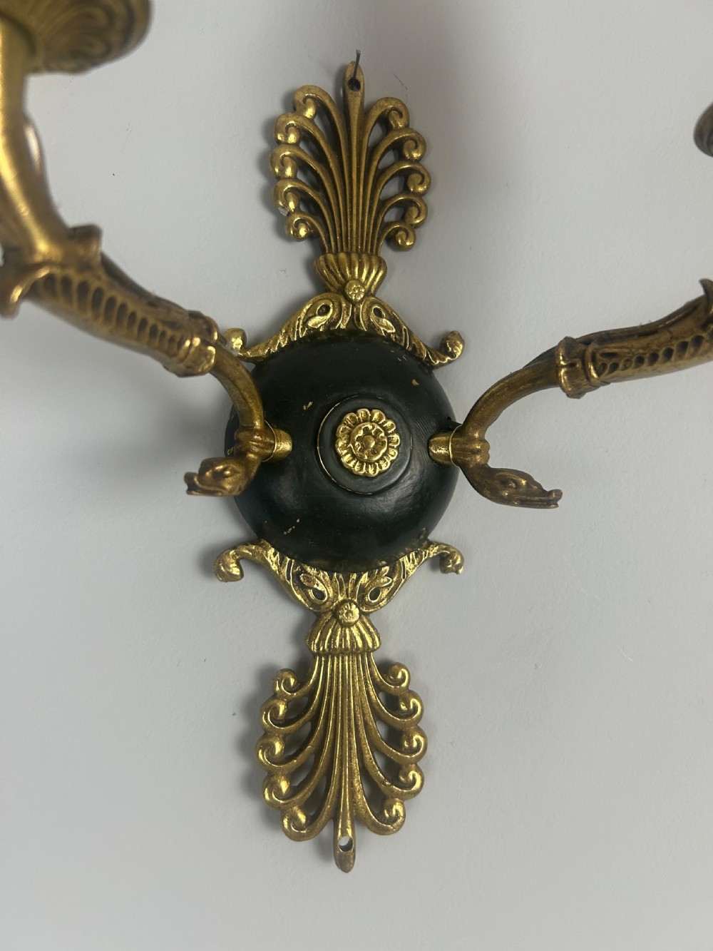 French Pair Of Empire Antique Wall Lights View V