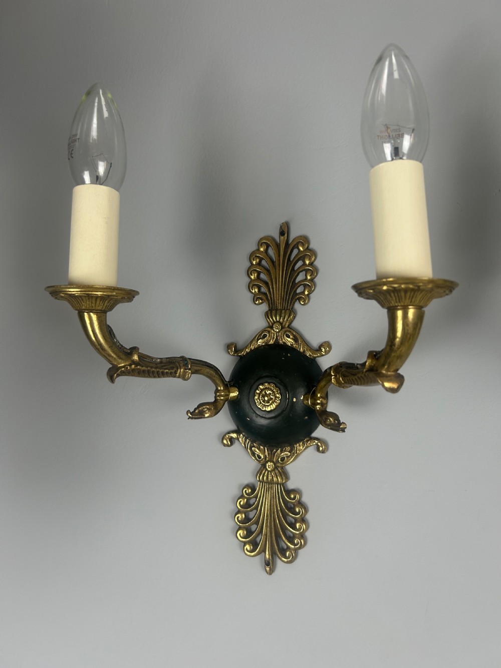 French Pair Of Empire Antique Wall Lights View VI