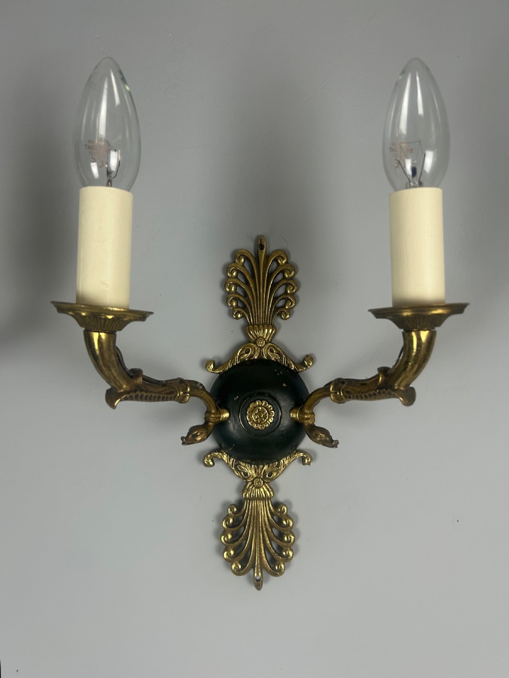 French Pair Of Empire Antique Wall Lights View VIII