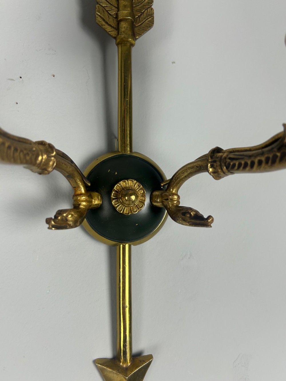 French Pair Of Empire Antique Wall Lights View II