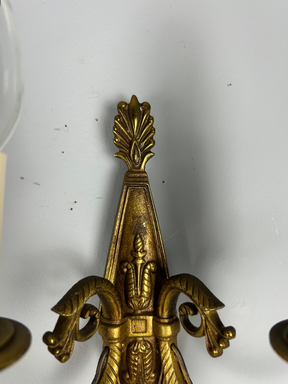French Pair Of Empire Antique Wall Lights View III