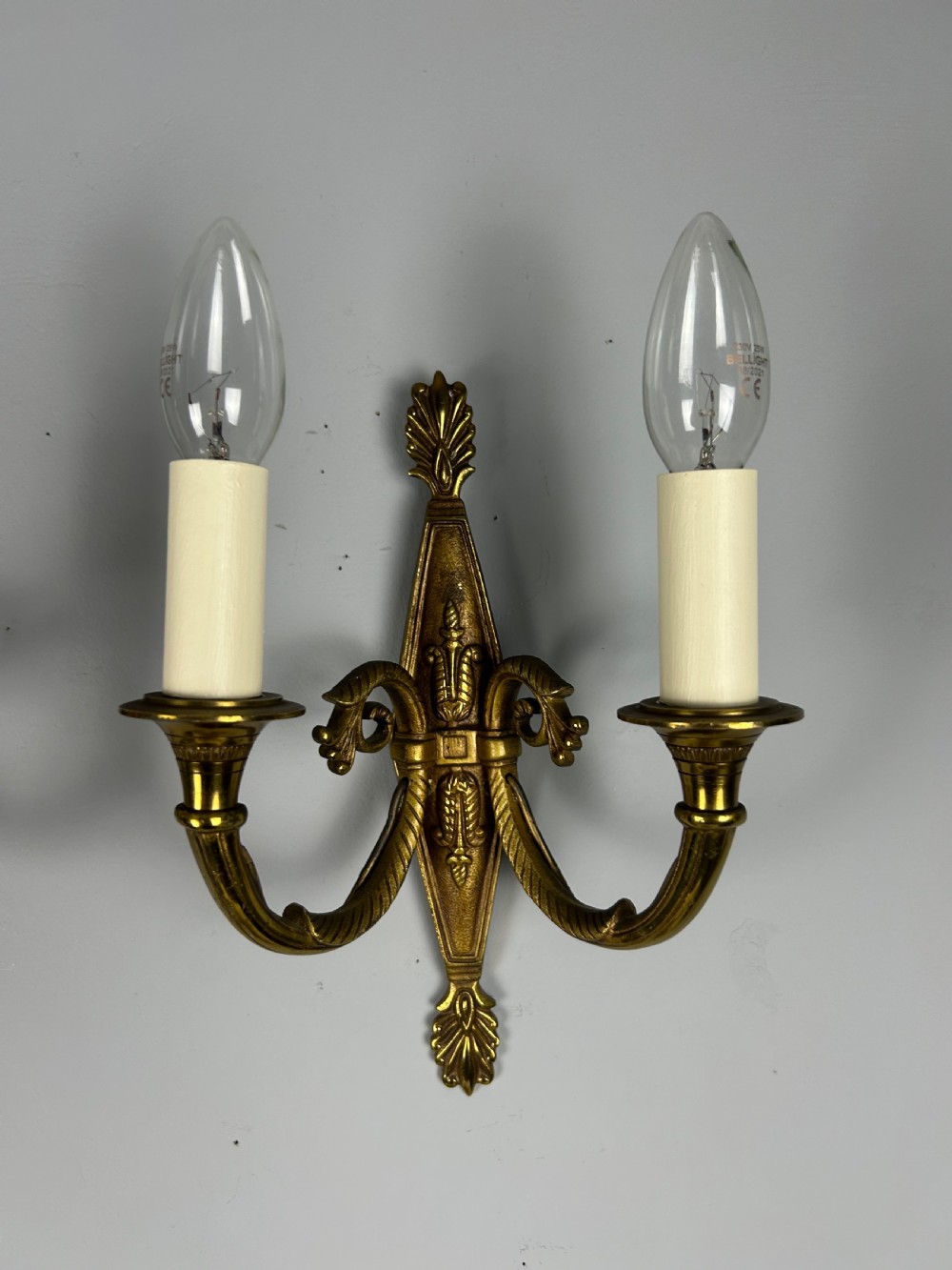 French Pair Of Empire Antique Wall Lights View VI