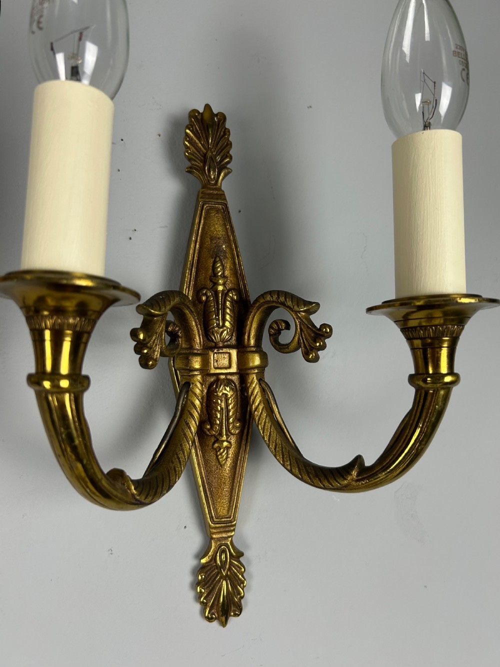 French Pair Of Empire Antique Wall Lights View VII