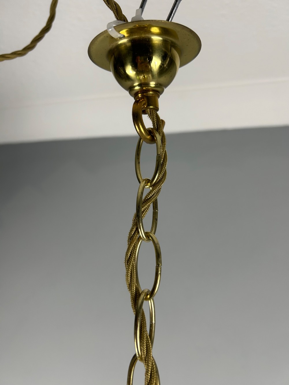 Large Holophane Pendant Ceiling Light  View II