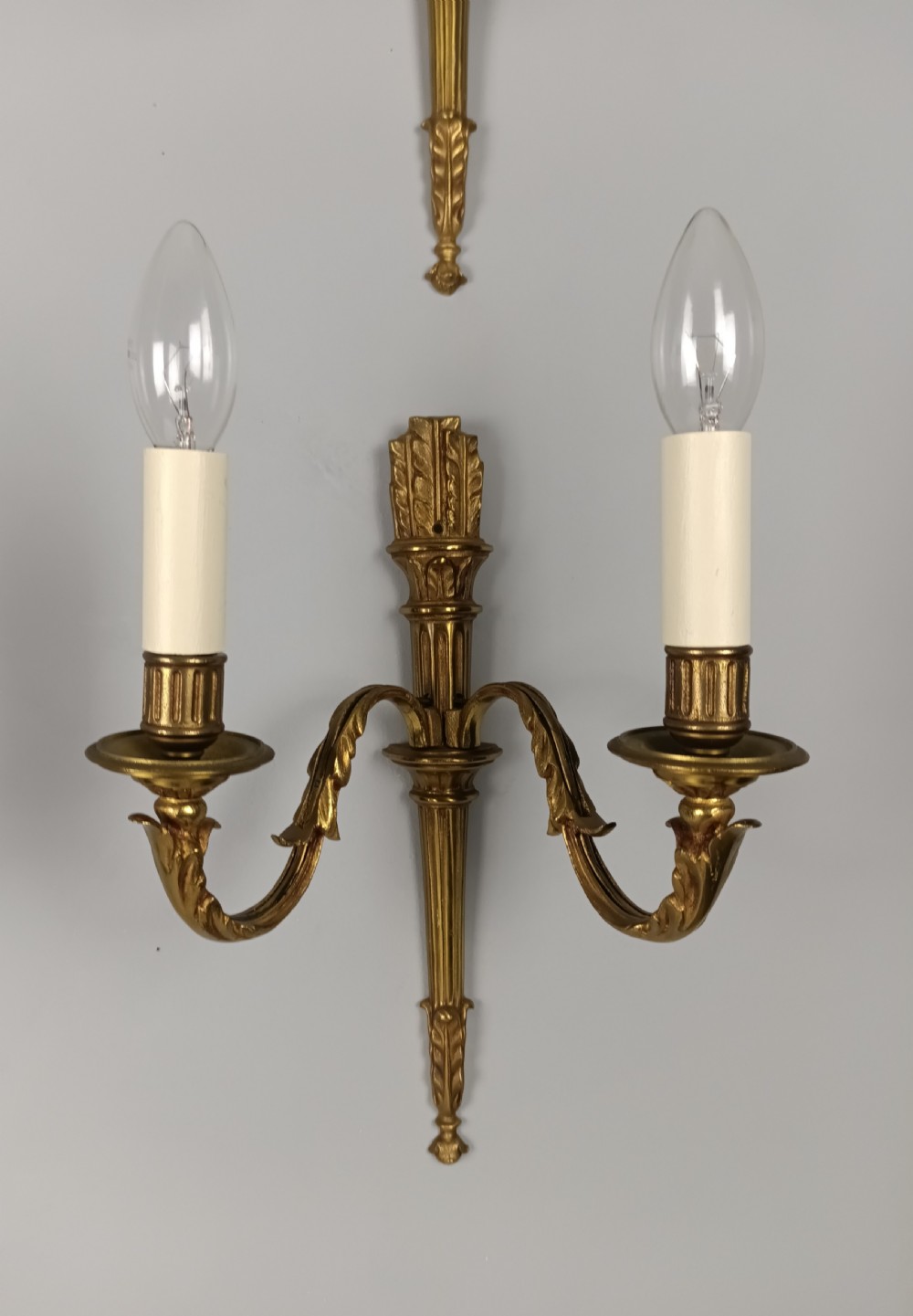 Set Of 4 French Gilded Empire Wall Lights View II