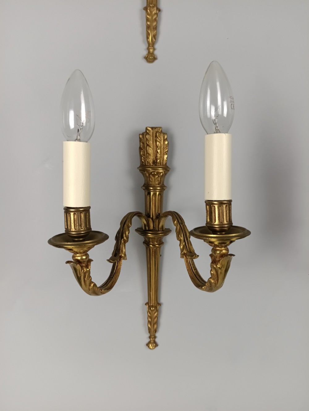 Set Of 4 French Gilded Empire Wall Lights View IV