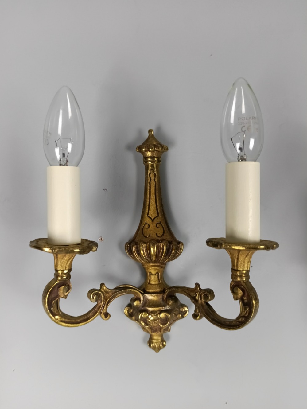 Pair Of French Gilt Brass Wall Lights View III